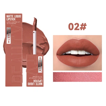 Рідка матова помада для губ MLSMILE Matte Liquid Lipstick Beauty 02
