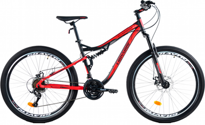 Велосипед Crossride AMT ST "Everest" 27.5" 18" Червоний (0287-180-3)