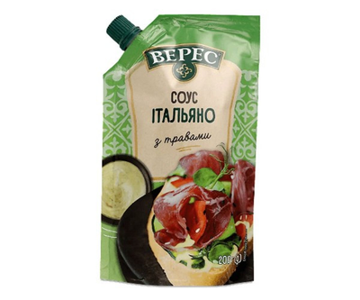 Соус майонезний Італьяно з травами д/п Верес 200 г