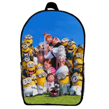 Рюкзак Міньйони (School Gear bag Minions 02) чорний, 39 х 27 х 14 см