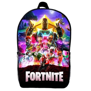 Рюкзак Фортнайт (School Gear bag Fortnite 05) чорний, 39 х 27 х 14 см