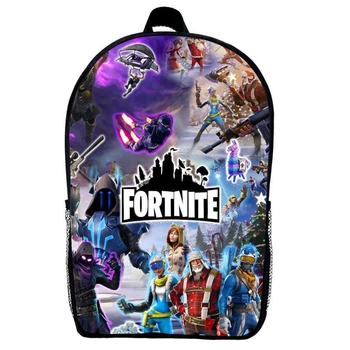 Рюкзак Фортнайт дитячий (Gear bag Fortnite mini 06) чорний, 29 х 21 х 9 см