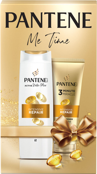 Подарунковий набiр Pantene Intensive Repair Шампунь 400 мл + Бальзам-ополіскувач 220 мл (8700216614696)