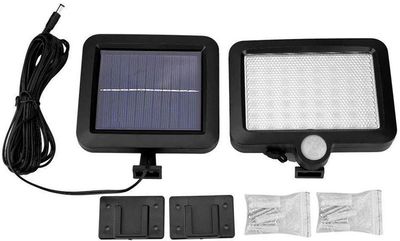 Lampa solarna Bass Polska zewnętrzna z czujnikiem ruchu 1.5 W 150 LED (5902067621523)