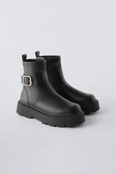 Черевики Zara пд10570 чорні 38