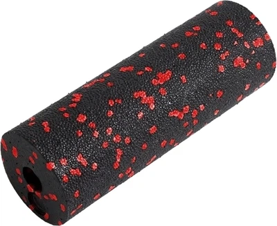 Массажный ролик (роллер) гладкий PowerPlay PP-4346 Mini EPP Foam Roller 15x5.3 см Черно/Черный (PP_4346_Red_(15*5))