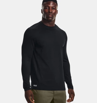 Компресійна Кофта Under Armour Tactical ColdGear® Infrared Base Crew(1365389-001) M Чорний
