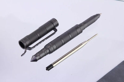 Ручка-стеклобой милитари Laix B7-R серая с острым наконечником (B7-R)
