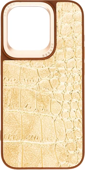 Чехол для смартфона Harder Crocosaur для Apple iPhone 15 Pro Beige (ARM76703)
