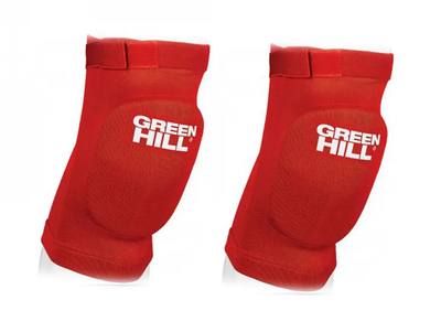 Наколенник для единобоств GREEN HILL KPC-6213 красный size XL