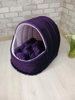 Будинок лежанка для котів та собак Animals_joy Кошик S 34*34 см(094)