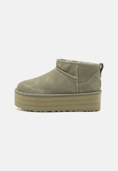 Женские угги UGG Classic Ultra Mini Platform Shaded Clover Серый 38 1135092