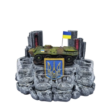 Настольный мини бар "Украинский БТР-80"