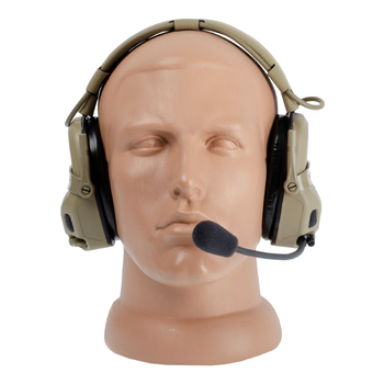 Навушники Ops-Core AMP Communication Headset, Connectorized NFMI Койот