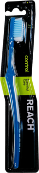 Зубная щетка Reach Control Soft Toothbrush Голубая (4820019803418)