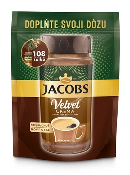 Кава розчинна Jacobs Velvet Crema сублімована 180 г