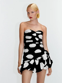 Футболка женская Zara 8144/596 L Черная (08144059064049)