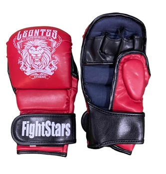 Перчатки MMA M5 Lev Sport стрейч красный size L