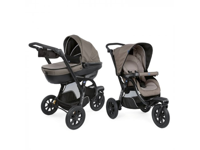 Универсальная коляска 2 в 1 Activ3, Chicco (темно-бежевая), 87087.34.01
