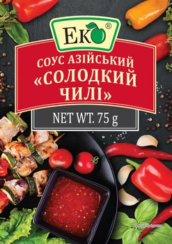 Соус азійський "Солодкий чілі" Еко 75 г