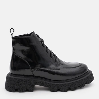 Женские демисезонные ботинки низкие Ashoes Джина/3370 37 24 см Черные (ROZ6501005016)