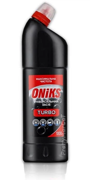 Гель для чищення ванн Oniks Turbo Універсальний засіб 1000 мл