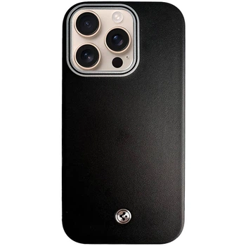 Чехол SGP PC+Leather with MagSafe для Apple iPhone 16 Plus (6.7") Black