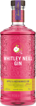 Джин Whitley Neill Apple & Red Berries 0.7 л 41.3% (5011166069911)