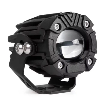 Светодиодные фары для мотоцикла Carlamp Led фары двухцветные 1500/1700 Lm 3500/4500 К 20 W 4 шт (MT20-4)