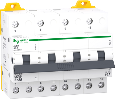 Перемикач навантаження Schneider Electric I-0-II iSSW Acti9 4P 63A (A9SCO463)