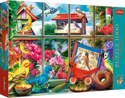 Puzzle Trefl Premium Plus Quality Tea Time Świat ptaków 1000 elementów (5900511108507)