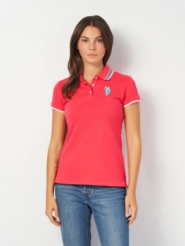 Поло женское U.S. Polo Assn 12342116-ZH00A XS Красное (786660696943)