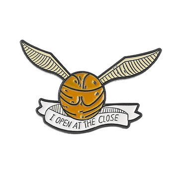 Значок Гарри Поттер Снитч Harry Potter Snitch (9DDAB9114DF0)