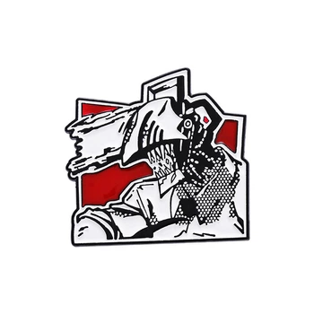 Значок Человек бензопила Денджи Chainsaw Man Denji 5 см (E7FD0A1CCA2E)