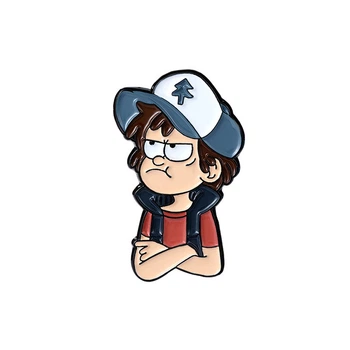 Значок Гравити Фолз Gravity Falls CH GF 04