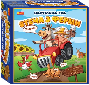 Настольная игра Ranok-Creative Побег с фермы (464213)