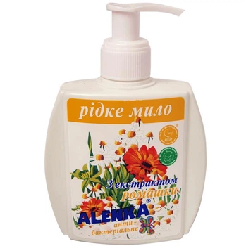 Рідке мило дитяче Гренландія Alenka з екстрактом ромашки 200г