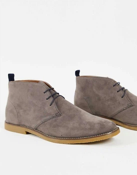 Черевики Topman Faux Suede chukka Сірий 43 022745