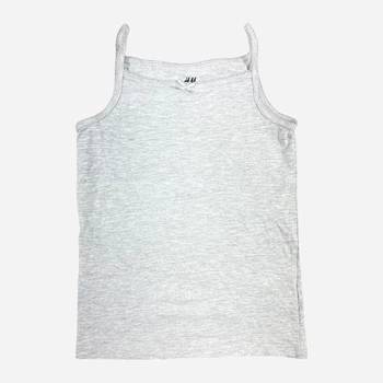 Детская майка для девочки H&M 0464695_бантик 134-140 см Серая (KAY2000001541784)