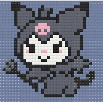 Алмазна мозаїка міні Куромі Kuromi 10х10 см Origami (ODM0103) (247100)