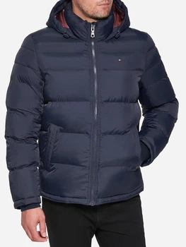 Куртка демисезонная с капюшоном мужская Tommy Hilfiger 886116016 XXL Синяя (1159814595)