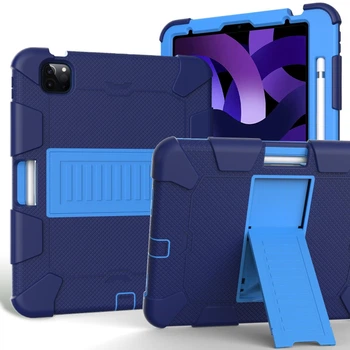 Чехол ARM Standart Apple iPad Pro 11 (2022) противоударный с откидной подставкой Blue/Light Blue