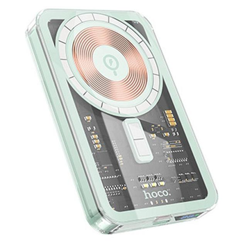 Повербанк HOCO Q14 magnetic fast charging 5000mAh | Type-C, QC/PD, 20W/3A| blue