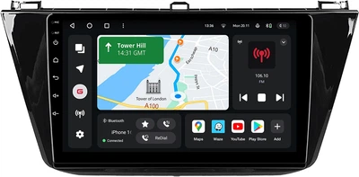 Штатная мультимедийная система Gazer T6010-AD/H PRO MAX для Volkswagen Tiguan 2 (AD) 2016-2022 (T6010-AD/H-PROMAX)