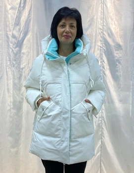 Молодіжна жіноча зимова куртка Towmy TM-BE-A022 Білий, S