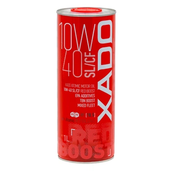 Моторное масло Xado Atomic Oil Red Boost 10W-40 1л XA 26144