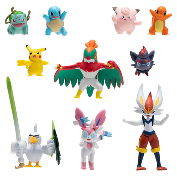 Фігурка Jazwares Pokemon Bitewne Multipack 10 шт. (191726507758)