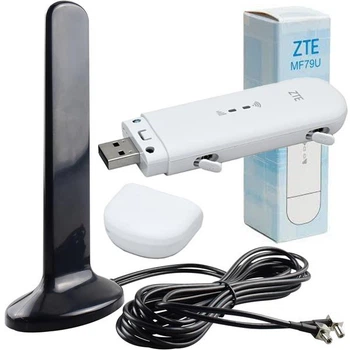 3G/4G комплект WiFi в машину ZTE MF79u + Автомобильная антенна MIMO 16 дБ
