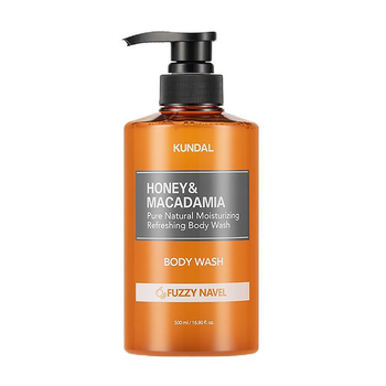 Гель для душу KUNDAL Honey & Macadamia Body Wash Fuzzy Navel з медом з макадамією аромат "Соковиті фрукти", 500 мл