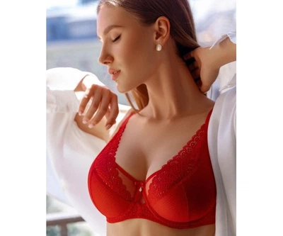 Бюстгальтер Soft Jasmine 1433/32 red 75E